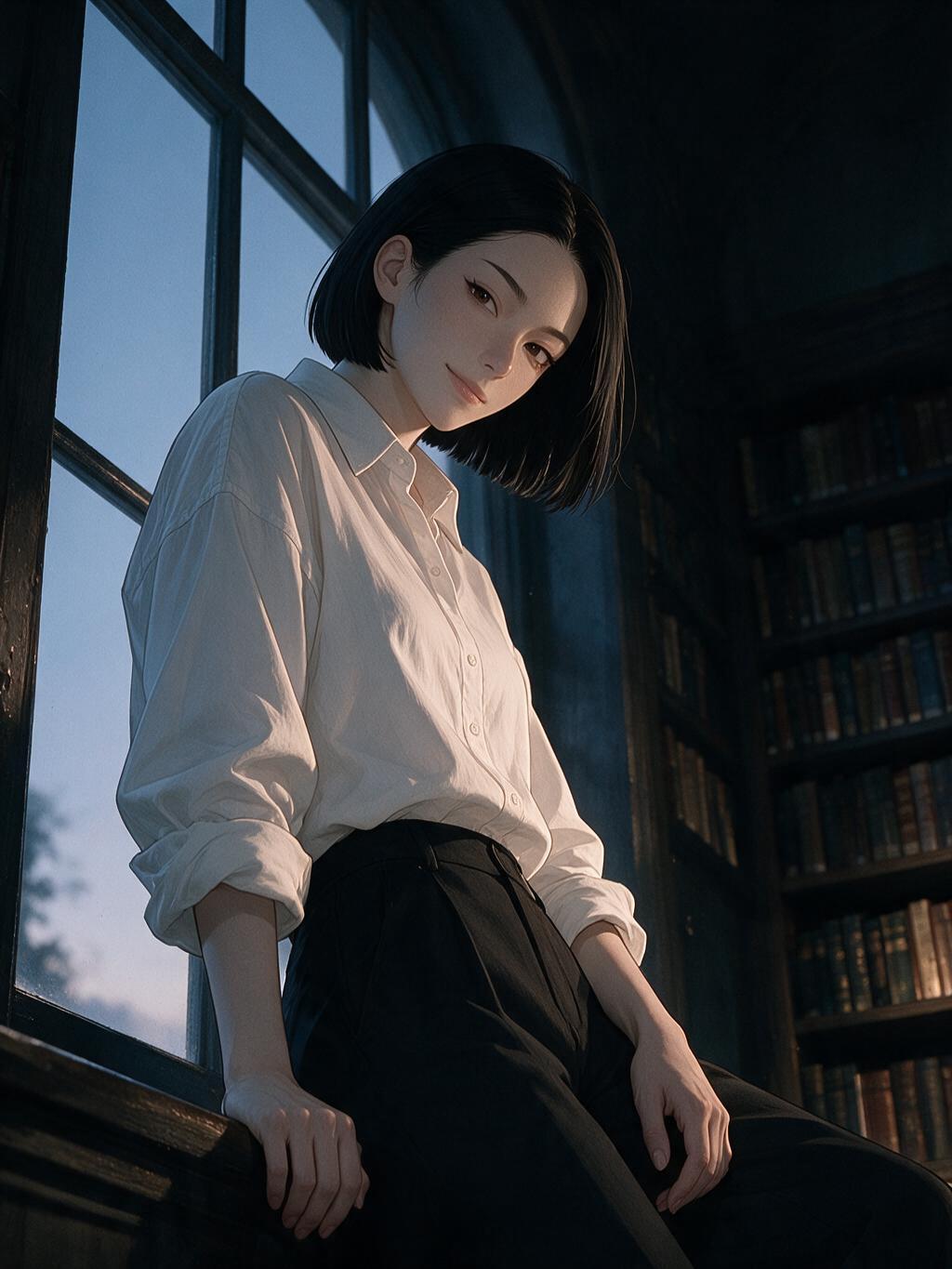 하윤 에디터 — 창가의 새벽
