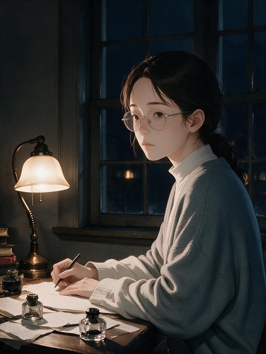 지연 에디터 — 창밖을 볼 때